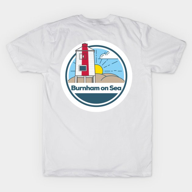 Burnham on Sea t-shirts (back)